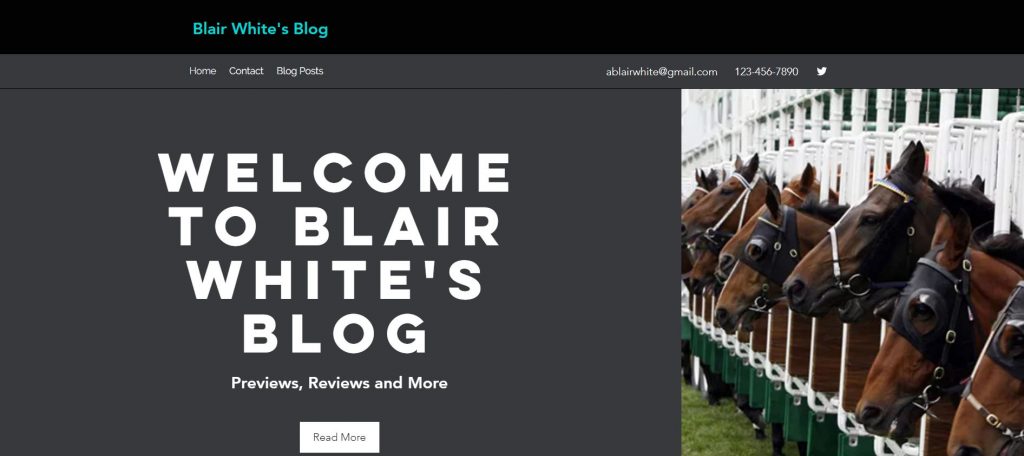 Blair White’s Blog